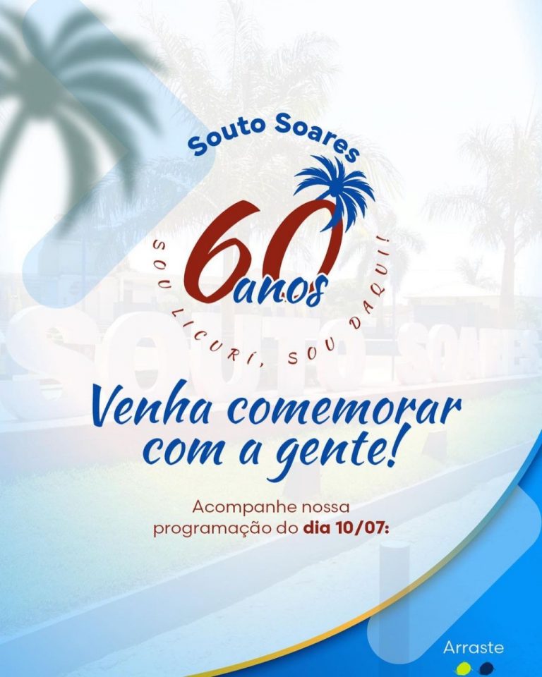 60 anos de emancipação política de Souto Soares 
